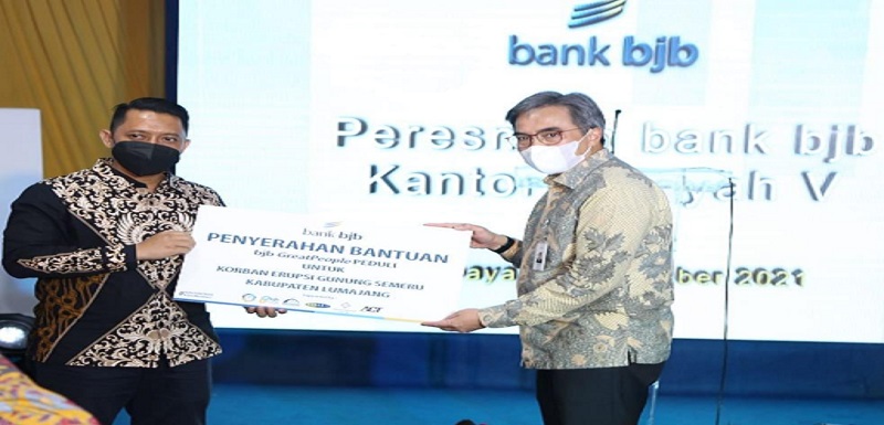 Program bjb GreatPeople Peduli merupakan gerakan pengumpulan donasi dari seluruh pengurus dan pegawai bank bjb, dimana hasil pengumpulan donasi tersebut selanjutnya akan disumbangkan dalam bentuk bantuan langsung kepada pihak yang membutuhkan. Pemimpin Divisi Corporate Secretary bank bjb, Widi Hartoto, menjelaskan bantuan yang diberikan melalui program bjb GreatPeople adalah bentuk kepedulian dan dukungan seluruh insan perseroan terhadap warga terdampak bencana erupsi Gunung Semeru.