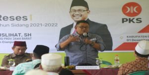 Anggota DPRD Provinsi Jawa Barat dari Fraksi PKS Sadar Muslihat melakukan reses 1 masa sidang tahun 2021-2022 di Desa Susukan Kecamatan Campaka Kabupaten Cianjur. Dalam momentum tersebut Sadar mendengarkan aspirasi masyarakat petani Desa Susukan.