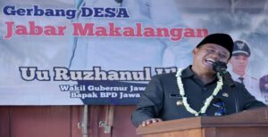 Wakil Gubernur Jawa Barat Uu Ruzhanul Ulum mengatakan bahwa desa sebagai ujung tombak pembangunan. Oleh karena itu diperlukan sinergi berbagai pihak untuk mempertajamnya. Adapun membangun sinergi dapat dilakukan melalui forum- forum koordinasi dan komunikasi. Dengan demikian, program pembangunan yang dilaksanakan benar- benar dapat saling mengisi, saling mendukung, dan mengatasi permasalahan daerah, khususnya di desa.