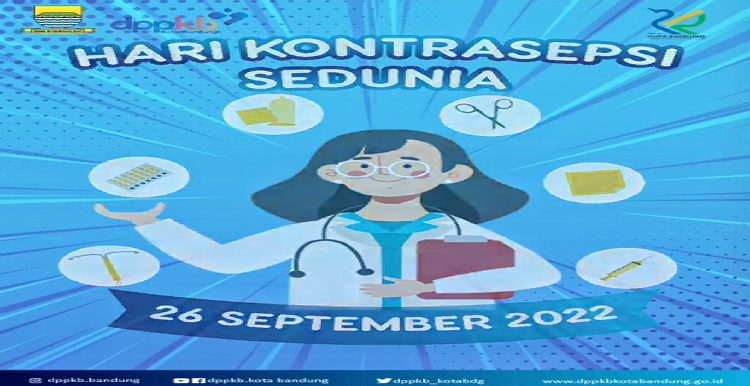 Wali Kota Bandung, Yana Mulyana mengingatkan kepada pasangan muda usia subur di Kota Bandung untuk menjaga kesehatan reproduksi. Hal itu disampaikan bertepatan dengan Hari Kontrasepsi Sedunia atau World Contraception Day, 26 September. “Saya mengajak kepada seluruh pasangan usia subur Kota Bandung untuk datang ke faskes terdekat agar mendapat pelayanan KB dengan dengan berbagai metode kontrasepsi. Baik untuk wanita, maupun pria,” pesannya. Ia mengatakan, saat ini Pemkot Bandung berkomitmen untuk terus mempercepat penurunan angka stunting di Kota Bandung, salah satunya dengan memperluas layanan KB.