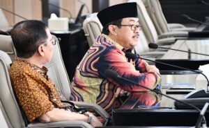 Anggota Komisi I DPRD Provinsi Jawa Barat, Muhamad Sidkon Djampi mengatakan, Peraturan Daerah (Perda) Provinsi Jawa Barat Nomor 1 Tahun 2021 tentang Fasilitasi Penyelenggaraan Pesantren jadi percontohan DPRD Kabupaten Barru Provinsi Sulawesi Selatan. Demikian hal tersebut disampaikan legislator dari Fraksi Partai Kebabgkitan Bangsa (PKB) DPRD Provinsi Jawa Barat,seusai menerima kunjungan kerja DPRD Kabupaten Barru Provinsi Sulawesi Selatan di ruang Badan Musyawarah (Banmus) Dewan Perwakilan Rakyat Daerah JabarJln Diponegoto no 27 Kota Bandung Senin (18/3/2024)