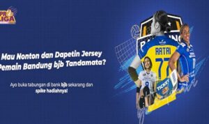 bank bjb terus memberikan pelayanan terbaiknya kepada para nasabah dengan menghadirkan berbagai promo menarik. Kali ini, bank yang berkantor pusat di Bandung itu menghadirkan program promo Proliga - Bandung Bjb Tandamata. Pada program ini, nasabah baru maupun existing berkesempatan mendapatkan hadiah menarik berupa pemberian tiket VIP nonton Proliga di Bandung dan jersey yang sudah ditandatangani pemain Voli Bandung bjb Tandamata.