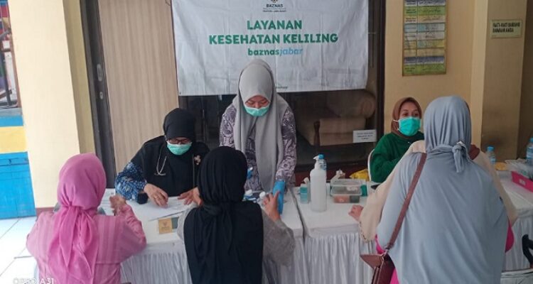 Mengawali tahun 2025, Badan Amil Zakat Nasional Provinsi Jawa Barat (BAZNAS Jabar) kembali menyelenggarakan program Layanan Kesehatan Keliling (Yankesling). Hal ini bagian dari komitmen BAZNAS Jabar dalam upaya pemberdayaan masyarakat. Dengan cara memberikan layanan pemeriksaan kesehatan gratis kepada masyarakat khususnya bagi para lansia dan pra-lansia.